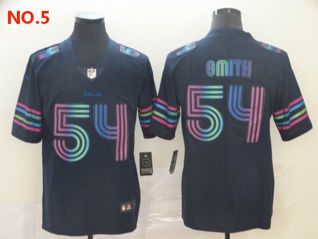 Men's Dallas Cowboys #54 Jaylon Smith Jerseys NO.5;